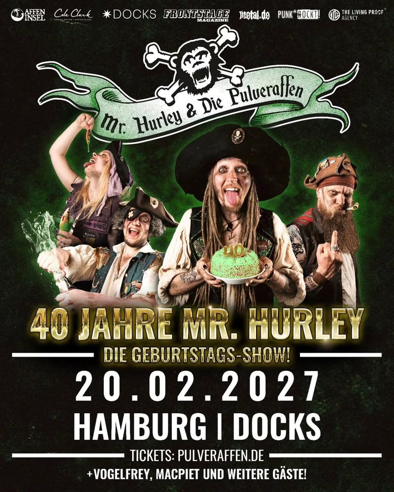 Große Geburtstagssause: Mr. Hurley lädt zum Kaperflug in die Docks!